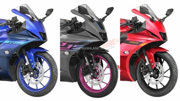 Yamaha R15 new colours